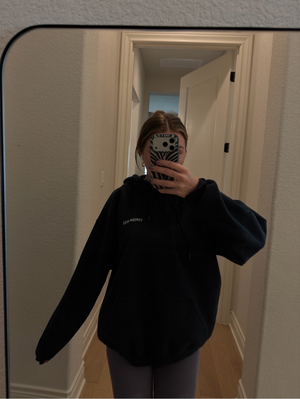Black shadow Hill Hoodie